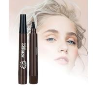Magic Microblading Eyebrow Contouring Pencil - Microblading Eye Brow Contouring Pen - Precise Waterproof Brow Pen 5 Tipped Precise Waterproof With A Micro-Fork Tip Applicator
