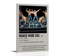 Magic Mike XXL1 Poster Canvas Wall Art Aesthetic Print Poster Modern Art for Living Rooms 16x24inch(40x60cm) Frame-style