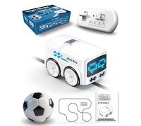 Magic Mini Rc Bus, 2026 Smart Remote Control Sensor Car With Gesture Follow, Line Tracking, Obstacle Avoidance, Led Expression Lights, Desktop Interactive Vehicle Toy Gift For Kids Ages 3+ (White)