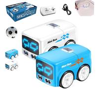 Magic Mini Rc Bus, 2026 Upgraded RC Remote Control Sensor Car Gestures Follow Small Vehicle Automatic Avoidance Patrol Line Driving Desktop Toy Car (2Pcs Mix)
