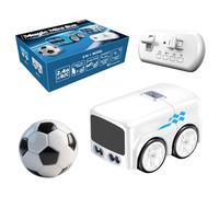 Magic Mini Rc Bus, 2026 Upgraded RC Remote Control Sensor Car Gestures Follow Small Vehicle Automatic Avoidance Patrol Line Driving Desktop Toy Car Expression Light Adjustment (White)