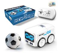 Magic Mini Rc Bus,Magic Interactive Smart Minibus, 2026 New Remote Control City Buses, Sensor Car Follows Line, Gesture Smart Following, Auto-Avoidance, Desktop Electronic Vehicle (white)