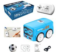 Magic Mini Rc Bus, Remote Control Sensor Car Gestures Follow Automatic Avoidance, Patrol Line Driving Expression Light Adjustment Small Vehicle for Desktop Play