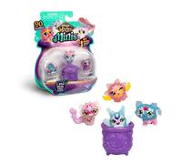 Magic Mixies - 4 Magic Mini Figures, Pack of 4 Figures, 90 Mixlings, Divided into 5 Collector's Teams with Magic Skills, from 3 Years +, Common Rare and Extremely Rare Figures, Famosa