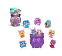 Magic Mixies - 9 Magic Mini Figures, 9 Pack with 9 Figures, 90 Mixlings, Divided into 5 Collector's Teams with Magic Skills, from 3 Years +, Common Rare and Extremely Rare Figures, Famosa