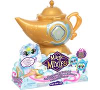 Magic Mixies Magic Genie Lamp with Interactive 8 inch BLUE Plush Toy & 60+ Sound