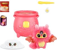Magic Mixies Magical Gem Surprise Fire Magic Cauldron Reveal Plushie - Medium