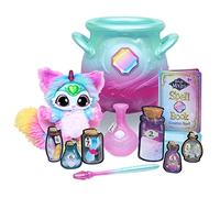 Magic Mixies - Magical Misting Cauldron with interactive 8 inch multicolor plush toy