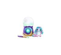Magic Mixies Magical Misting Crystal Ball with Interactive Plush Toy for ages 5+, and 80+ Sounds and Reactions, Blue, 8 inch