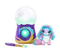 Magic Mixies Magical Misting Crystal Ball with Interactive 8 inch Blue Plush Toy and 80+ Sounds and Reactions.