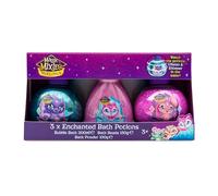 Magic Mixies Mixlings Enchanted Bath Potions Gift Set - Bubble Bath, Bath Beads & Fizzing Powder - Children's Bath Time Gift Set