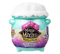 Magic Mixies Mixlings Tap & Reveal Cauldron 2 Pack, Magic Wand Reveals Magic Power, Powers Unleashed Series, for Kids Aged 5 and Up (Styles May Vary)