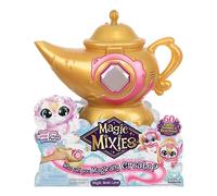 Magic Mixies - Pink Magic Lamp, Interactive Toy, Magic Game with Mixie Genius Doll, with Lights, Sounds and Fog Effects, for Children +5 Years, Famous (MGX09100)