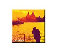Magic Moments Ferry Cross The Mersey Fridge Magnet in Yellow Magic Moments Yellow