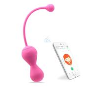Magic Motion Kegel Master - App-controlled vibrating Kegel ball (pink)