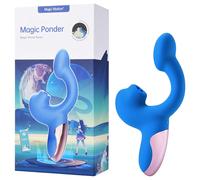 Magic Motion Magic Ponder - 2in1 Clitoral Vibe with Arm (Blue)
