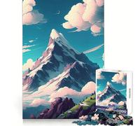 Magic Mountain 1000 Piece Teenager Puzzles Reason Boost Tight Connection Playful Challenge Home Display (38x52cm)