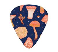 Magic Mushroom Acoustic GuitarGuitar Picks 12 Pcs, Electric Guitar Essential Thick And Thin Guitar Plectrums Students 0.46 0.96 0.71 Mm