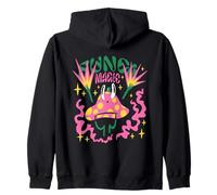 Magic Mushroom Cartoon Zip Hoodie