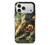 Magic Mushroom Fairy Forests Cute Phone Case Compatible for iPhone 17/Air/Pro/Pro Max Slim Fit Shockproof TPU Phone Cover