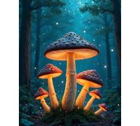Magic Mushroom Hollow Mystical Puzzles for Adults, Impossible Hard Difficult Challenging Jigsaw_300pcs