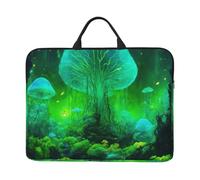 Magic Mushroom Print 14in Laptop Case Sleeve Shockproof Portable Notebook Computer Cover Protector Bag