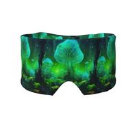 Magic Mushroom Print Adults Eye and Ear Muffs Soft Blackout Blocking for Sleeping Home Office Travel