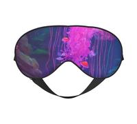 Magic Mushroom Print Outdoor Travel Stylish Eye Mask Adjustable Sleep Camping Meditation Relaxation