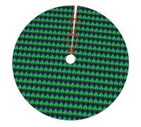 Magic Mushroom Print Xmas Mat Holiday Decor Christmas Tree Skirt Party Supplies Seasonal Celebrations