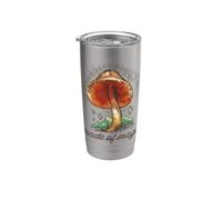 Magic Mushroom Psilocybe Tripping Mycology Fungi Stainless Steel Insulated Tumbler