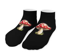 Magic Mushroom Socks Low Cut Athletic Socks Ankle Crew Socks for Men Women