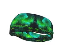 Magic Mushroom Stylish Sweatband Sports and Outdoor Activities,Adjustable,Elastic,Breathable Headband