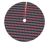 Magic Mushrooms Print Xmas Mat Holiday Decor Christmas Tree Skirt Party Supplies Seasonal Celebrations