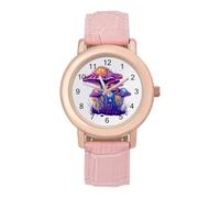 Magic Mushrooms Womens Watch Digital Wrist Watches Casual Business Wristwatch Ladies