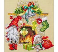 Magic Needle 100-251 ZW Waiting for Christmas Counted Cross Stitch Kit Zweigart Edition Cotton Multi-Coloured 22 x 22 cm