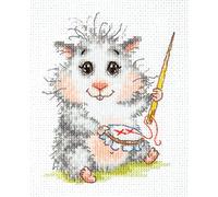 Magic Needle 19-19 ZW Wonderful Needle Cross Stitch Kit with Zweigart Edition, Cotton, Multi-Colour, 10 x 12 cm