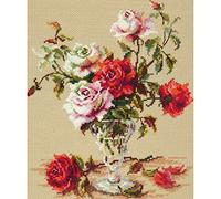 Magic Needle 40-63 ZW Love Song Counted Cross Stitch Kit with Zweigart Edition Cotton Multi-Coloured 24 x 29 cm