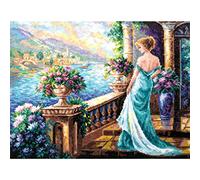 Magic needle 65-04 ZW My Goddess Counted Cross Stitch Kit with Zweigart Edition Cotton Multi-Coloured 40 x 32 cm