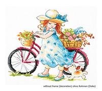 Magic Needle Counted Cross Stitch Kit, Cotton, Multicoloured, 22 x 17 cm