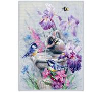 Magic Needle Zweigart Edition Counted Cross Stitch Kit Garden Fountain