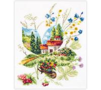 Magic Needle Zweigart Edition Summer Day Counted Cross Stitch Kit