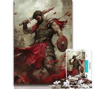 Magic Ninja Knight 1000 Piece Jigsaw Puzzles for Adults,Challenging Family Activity Games DIY Toy for Home Wall Decor Gifts (38x26cm)