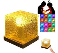 Magic Northern Lights for Your Bedroom, Magical Preferable Northern Lights Cube, Aurora Borealis Night Light Cube Projector, 16 Colors Ocean Wave Night Lighting (Rechargeable 16-Color Remote Control)