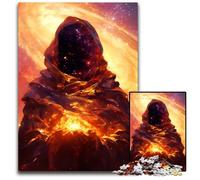 Magic Nova Star Space God1000Pc Adults Jigsaw Puzzle Wooden Jigsaw Puzzles for Adults Ideal for Family Fun Relaxation 1000 PCS(75x50cm)