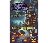 Magic of Autumn & Halloween - Coloring Book for Young Artists: For Boys and Girls Ages 6-10 - Creative Illustrations - Medium and Large Images with ... Page - No Color Bleed-Throug (halloween ang)