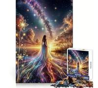 Magic of The Sky Hard Jigsaw Puzzle for Adults 1000 Pieces Recall Boost Accurate Cut Real Challenge Home Art (50x75cm)