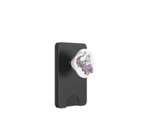 Magic On Board Unicorn Traffic Jam Commuter Humor Design PopSockets PopWallet for MagSafe