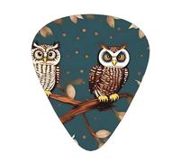 Magic Owels Acoustic Guitar Picks - Premium Guitar Plectrum For Bass And Electric Guitar