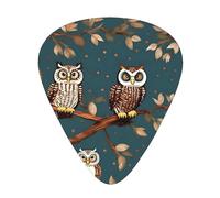 Magic owels Print 12 Pcs Guitar Picks Fit Lovers 3 Different Thickness 0.46 0.71 0.96mm