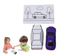 Magic Painting Car Toy - Interactive Close-Range Drawing Prop, Multi-Use Creative Accessory for School Art Shows, Stage Performance, Kids’ Parties, and Large-Scale Activity Entertainment
